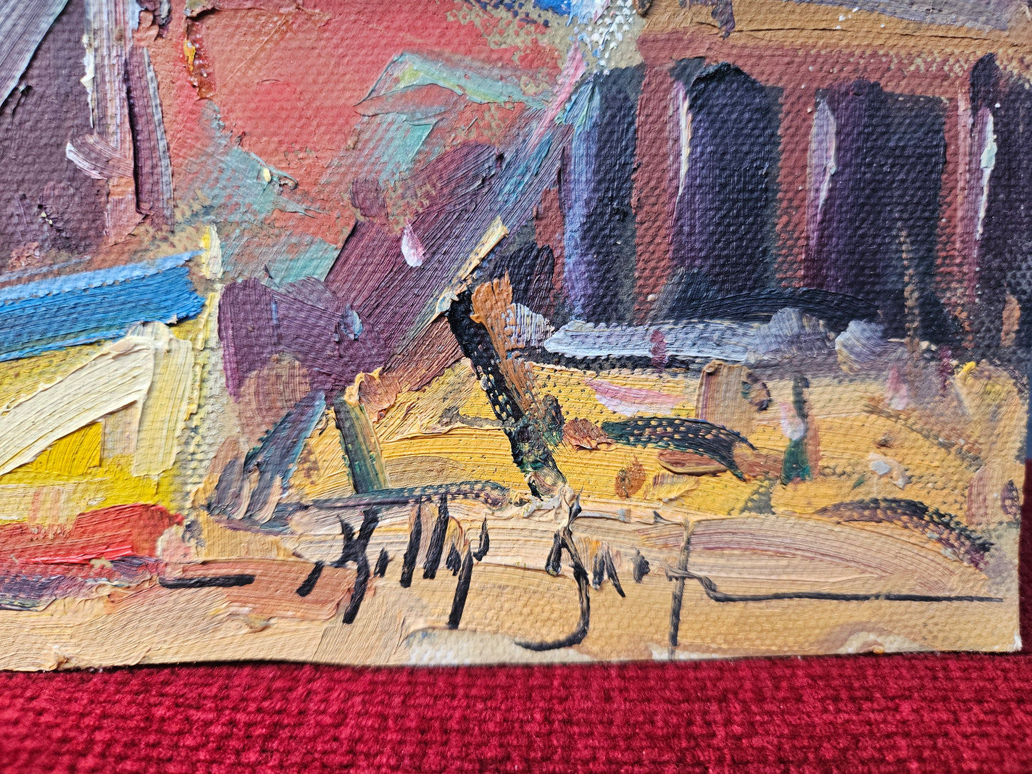 Painting by Phillip Britz