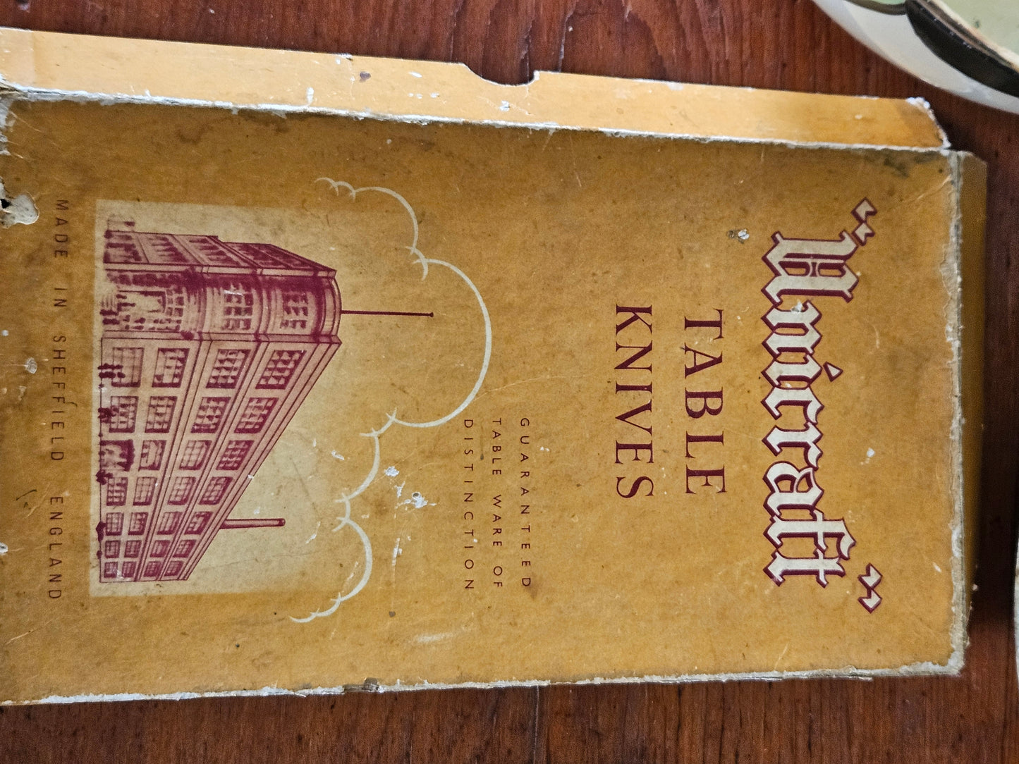 Set of 12 bone handled knives knives