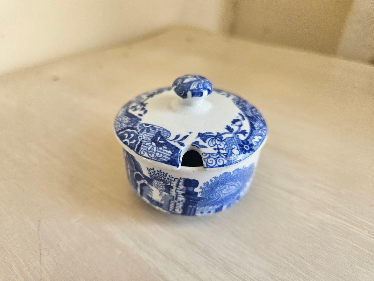 Spode mustard pot