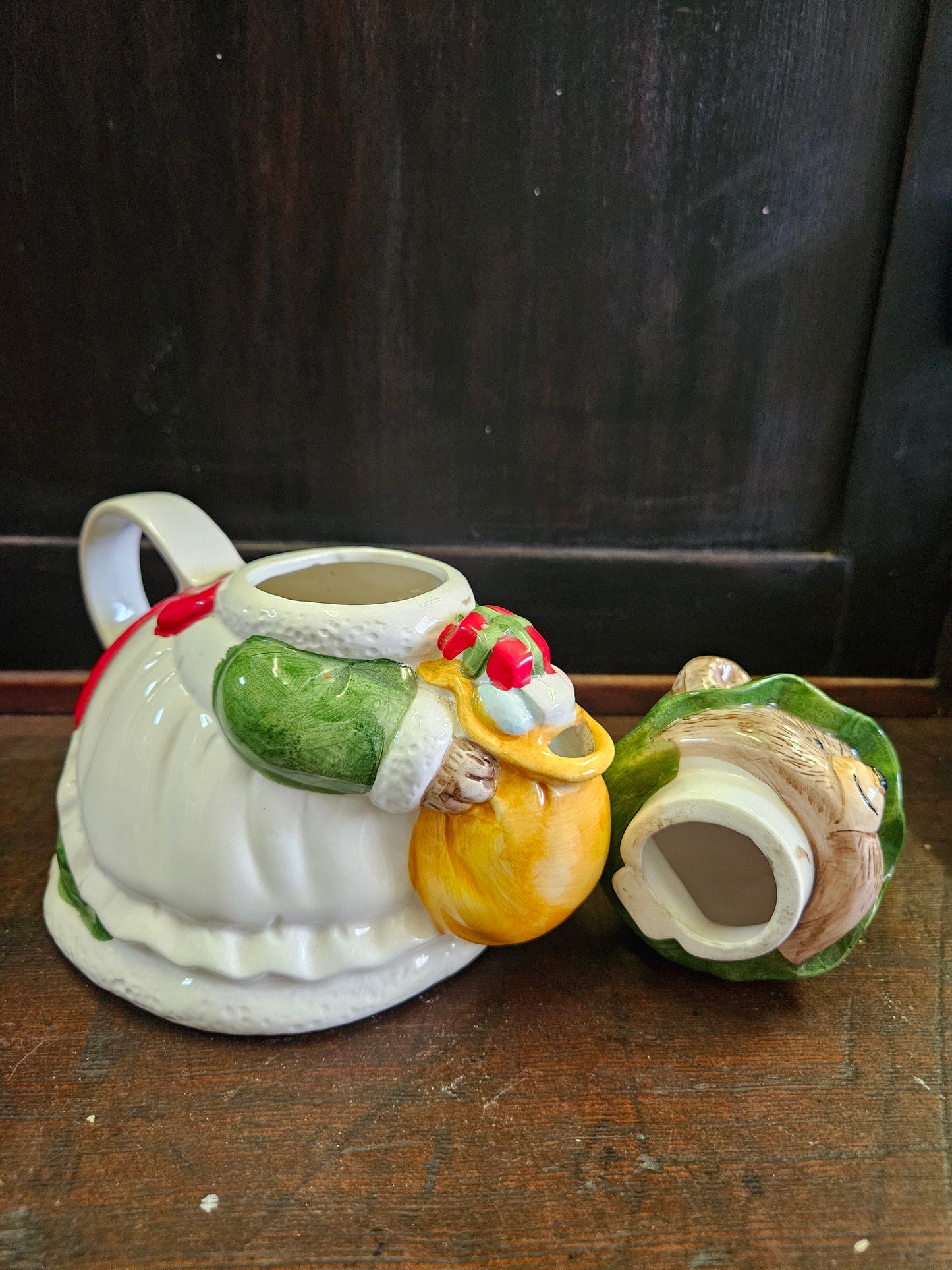 Christmas Mouse teapot