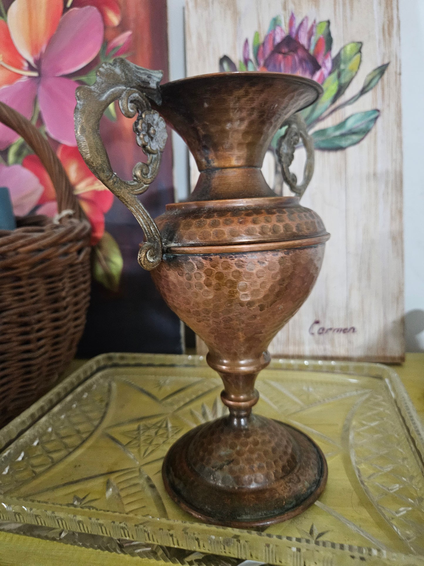 Copper vase