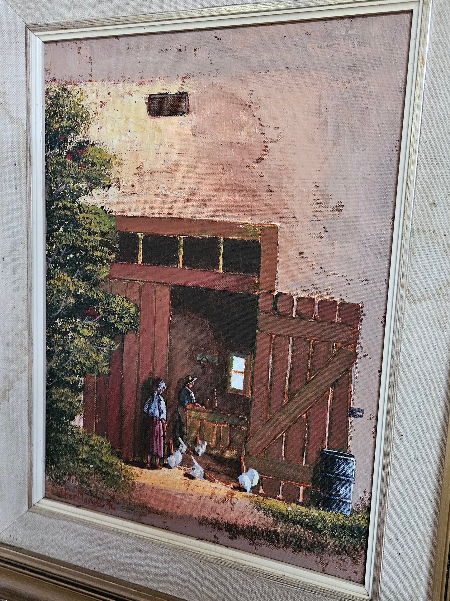 Painting by Luther Marais