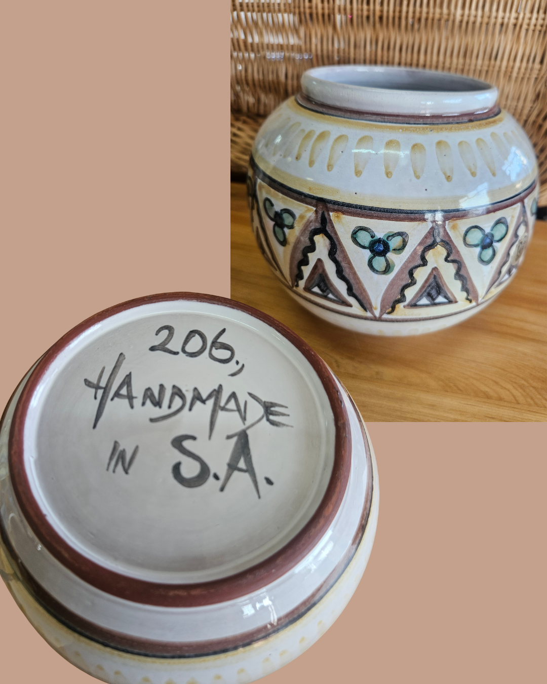 "The Old Jar" pottery vase