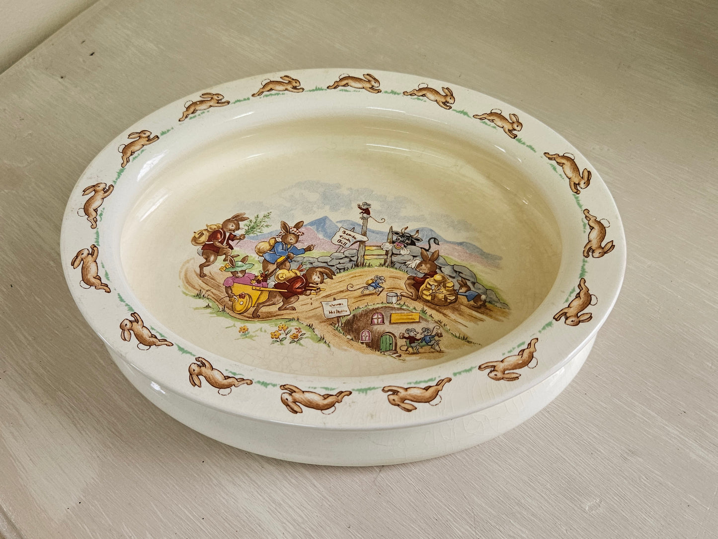 Bunnykins bowl