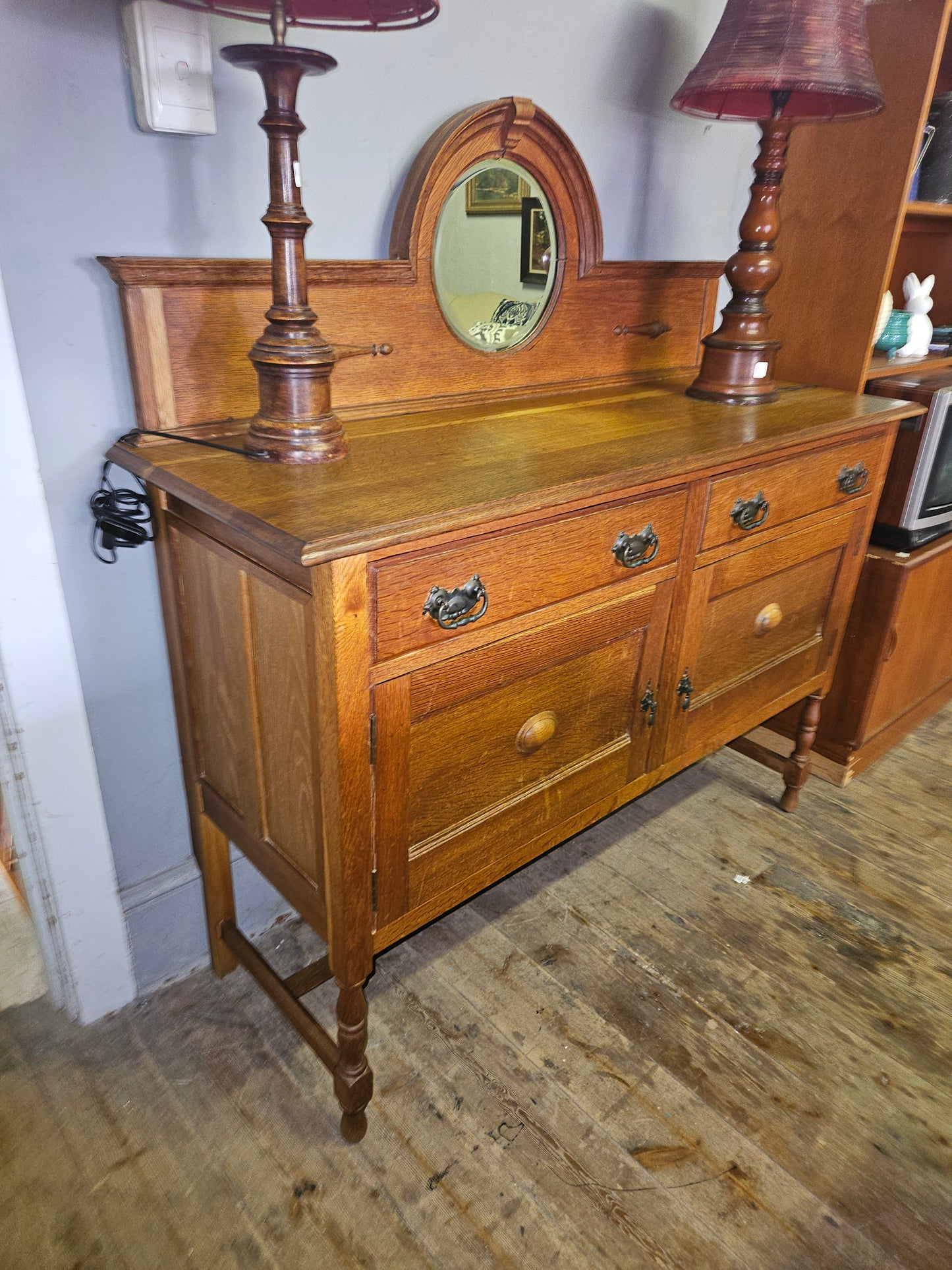 Oak sideboard