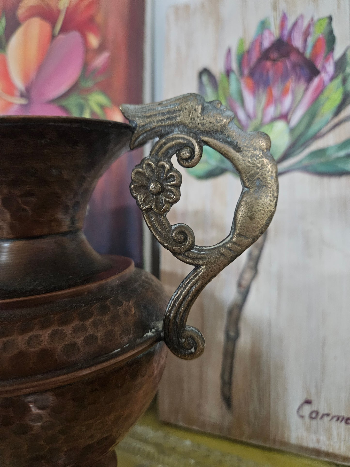 Copper vase