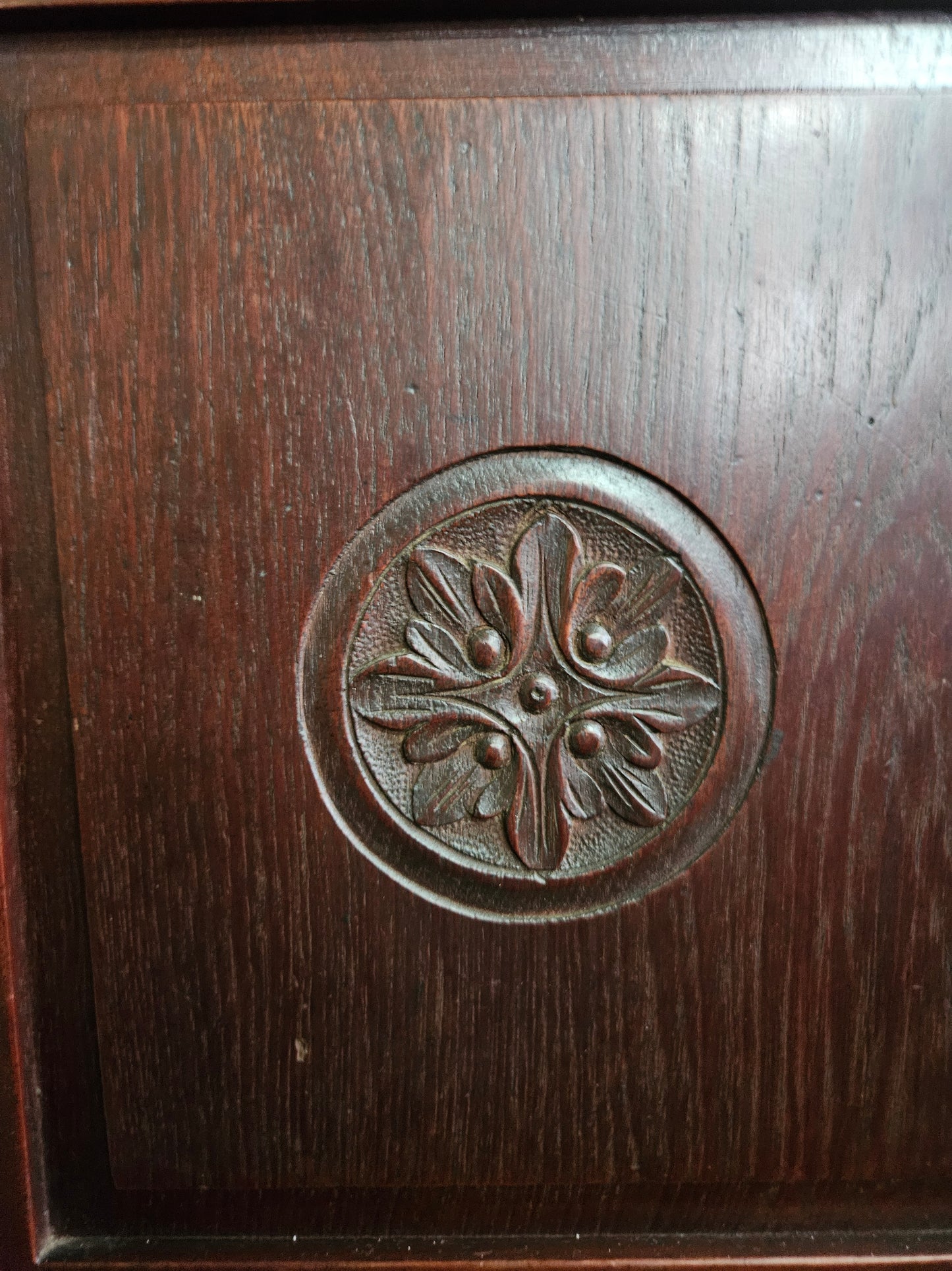 Teak cabinet