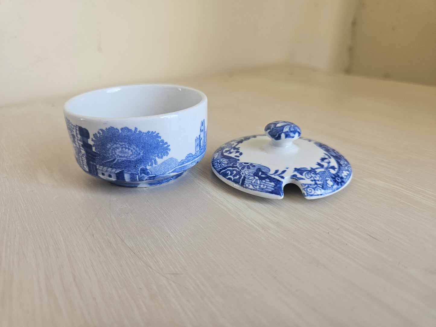 Spode mustard pot