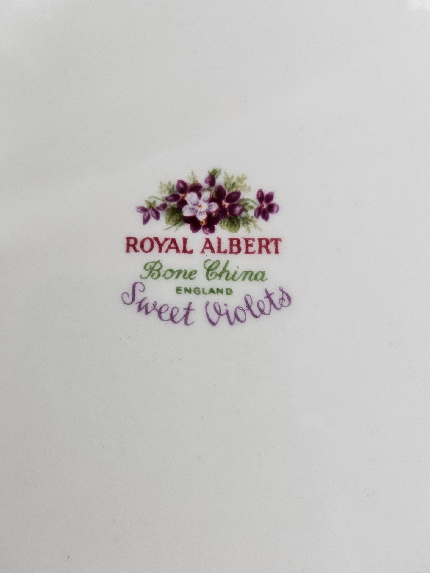 Royal Albert plate