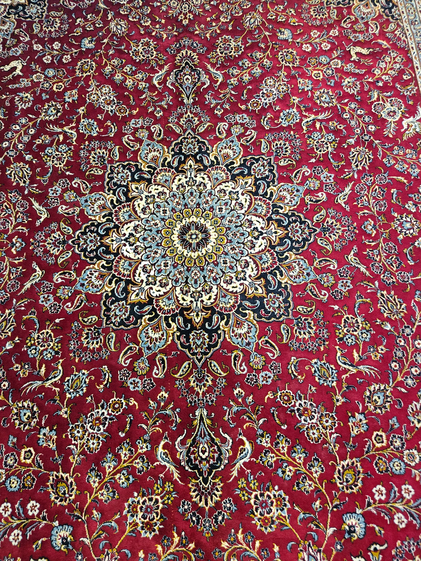 Persian Carpet {machine made, hand knotted}