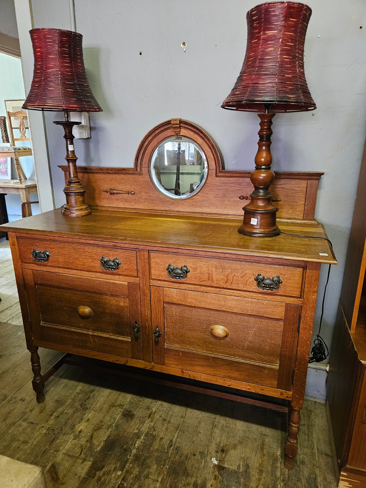 Oak sideboard