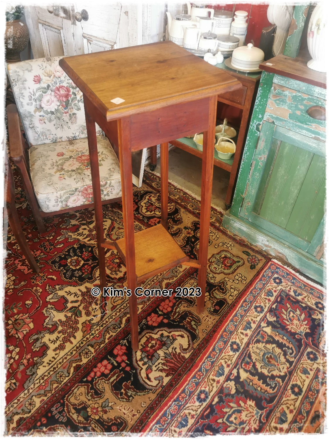 Tall plant stand