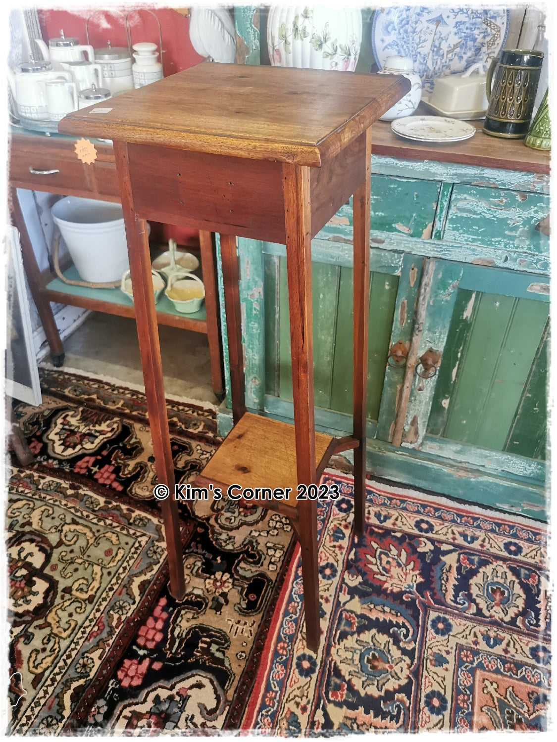 Tall plant stand