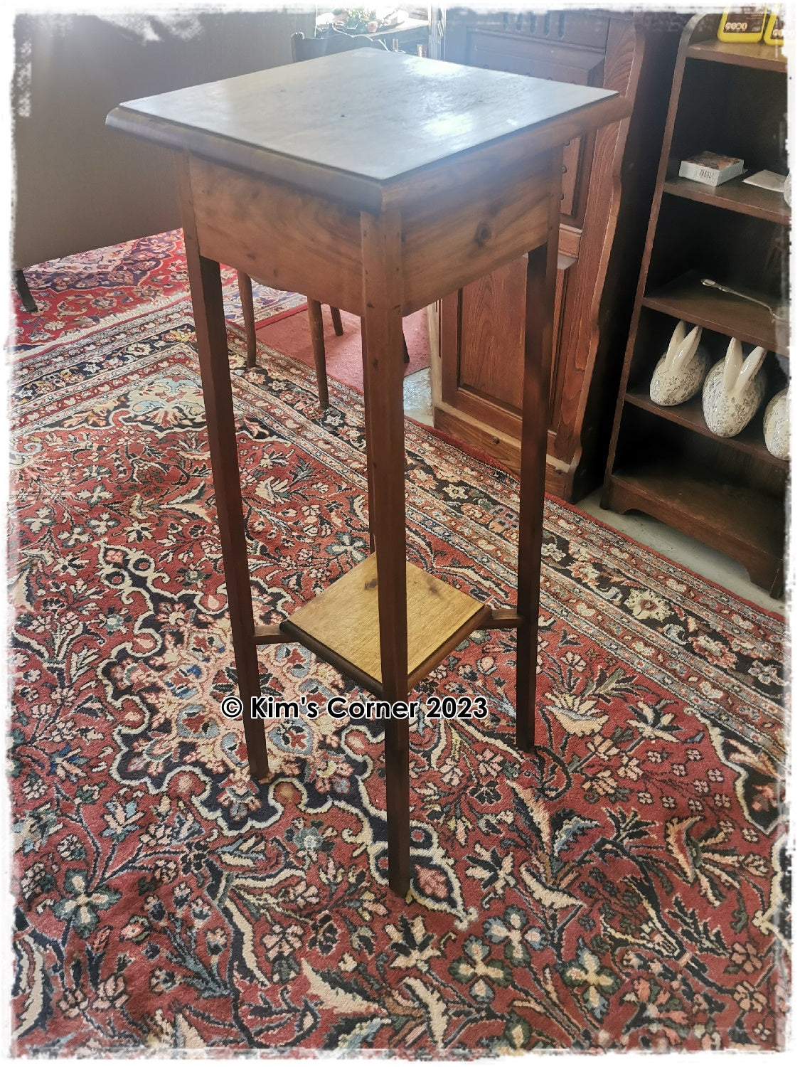 Tall plant stand