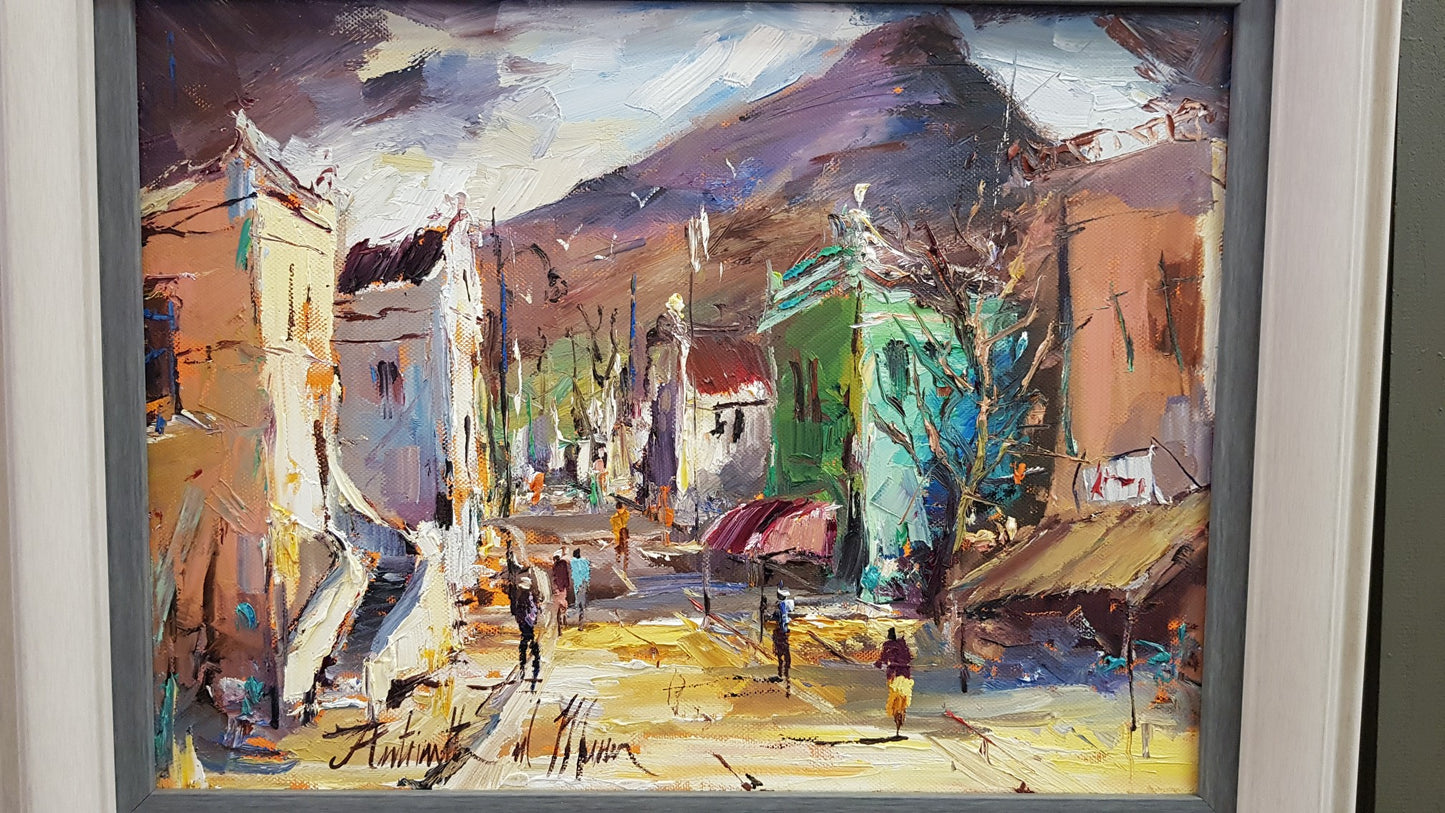 Antoinette Van Der Merwe painting