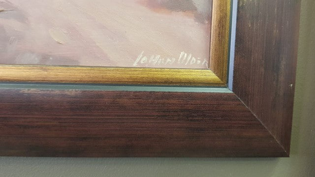 Painting by Johan Oldert