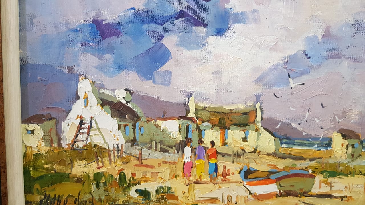 Phillip Britz painting