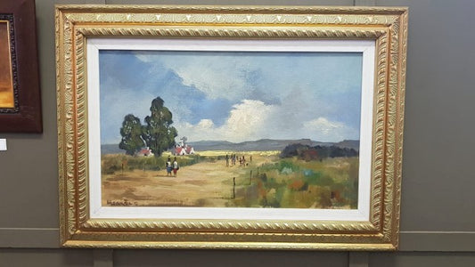 Painting by Bert Lewington