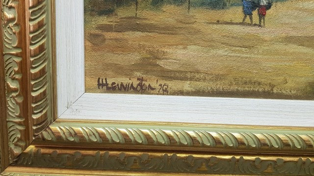 Painting by Bert Lewington