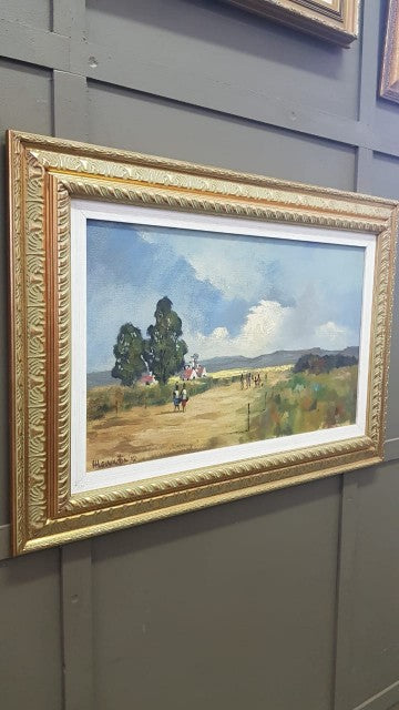 Painting by Bert Lewington