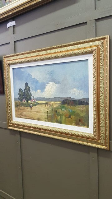 Painting by Bert Lewington