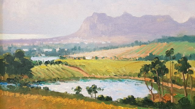 Painting by Roelof Rossouw
