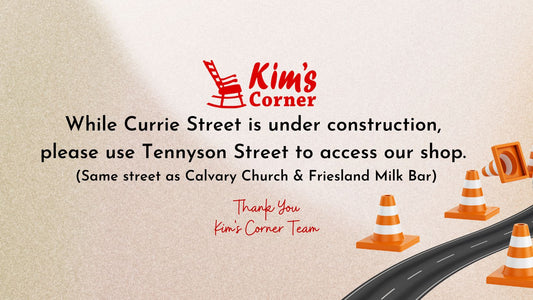 Access to our shop during roadworks