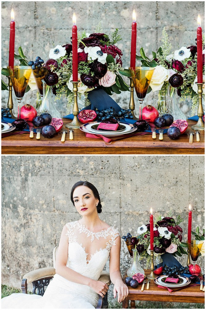 Kim's Corner featured in styled wedding shoot