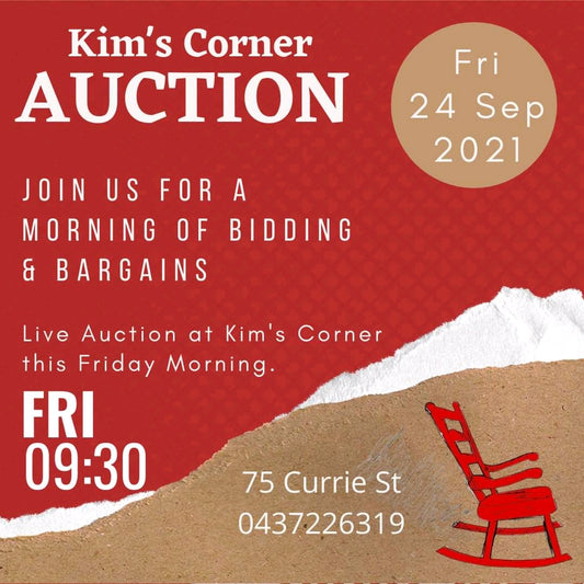 AUCTION THIS FRIDAY