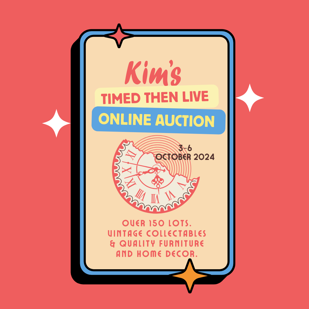 Kim's Next Online Auction starts this Thursday