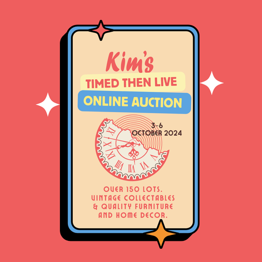 Kim's Next Online Auction starts this Thursday
