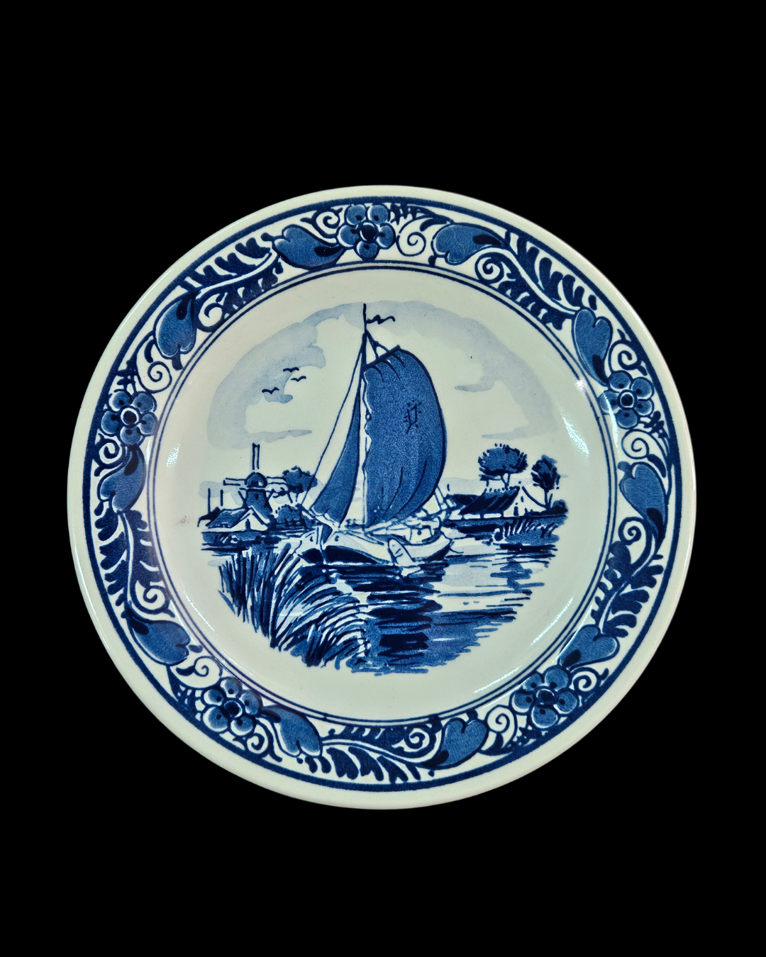 Small Blauw Delfts plate
