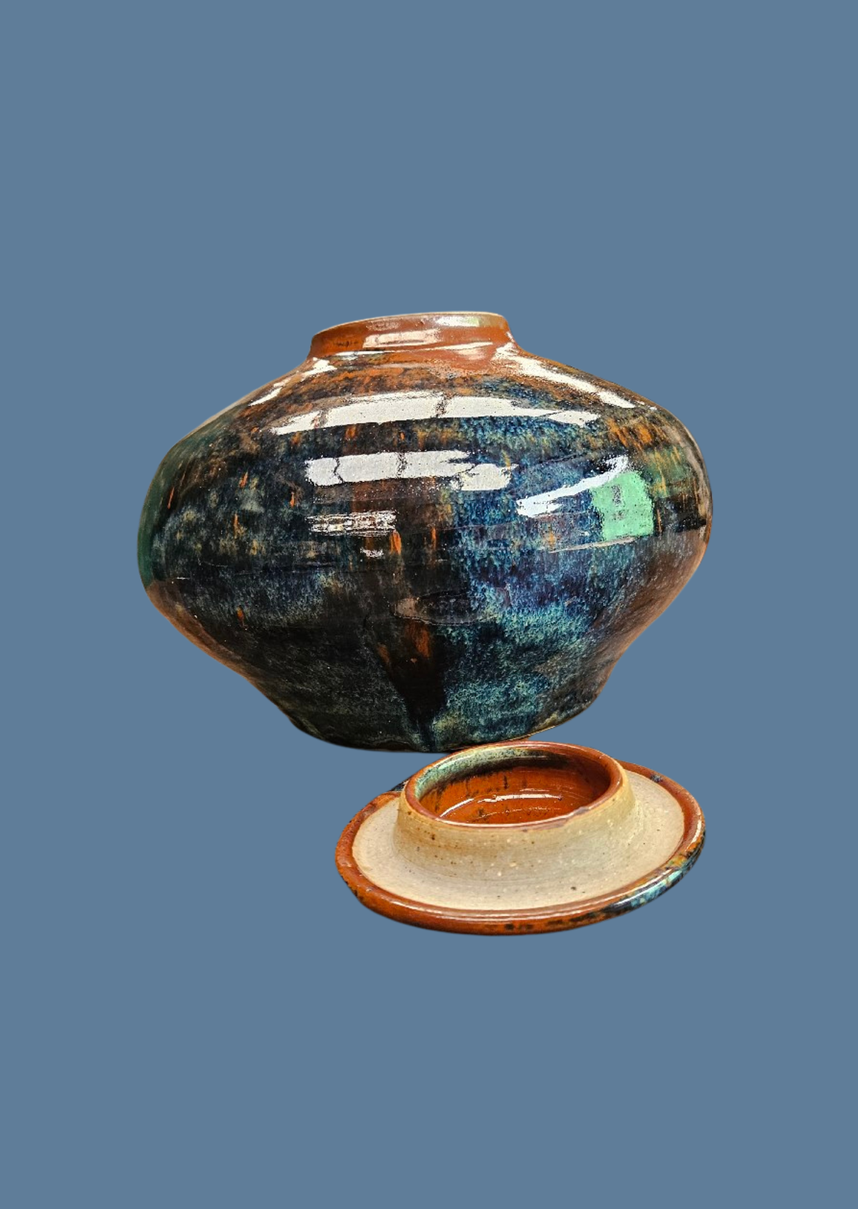 Steve Shapiro Pottery Urn