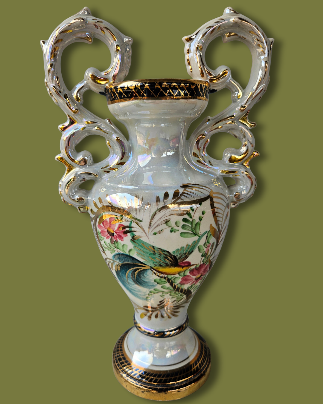 Mid-century Lustre ware vase