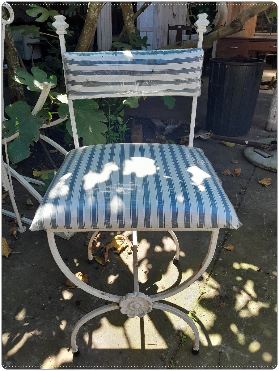 Wrought iron patio set