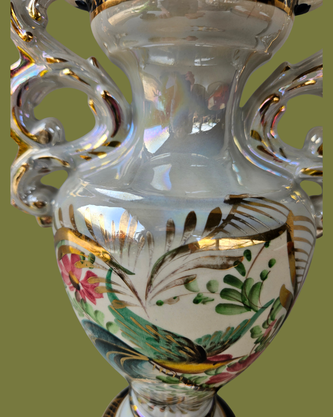 Mid-century Lustre ware vase