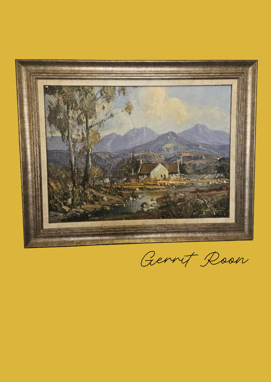 Original Oil painting by Gerrit Roon