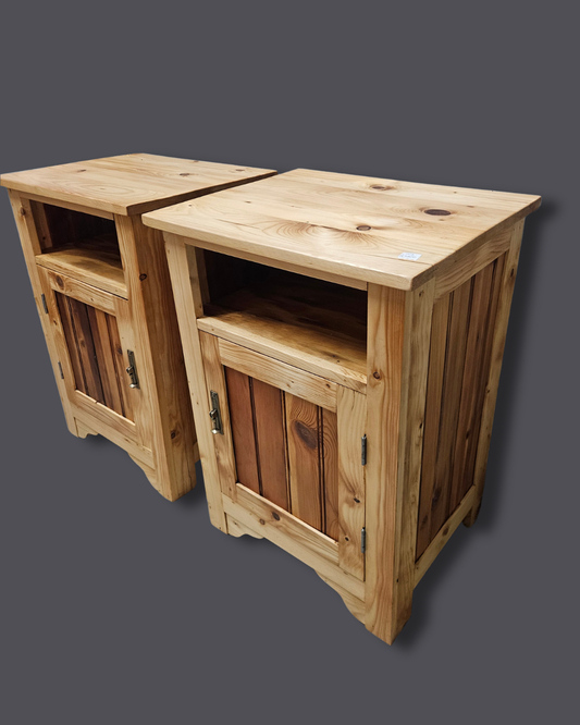 Pair Oregan Pedestals