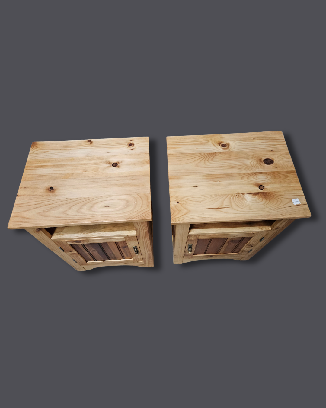 Pair Oregan Pedestals