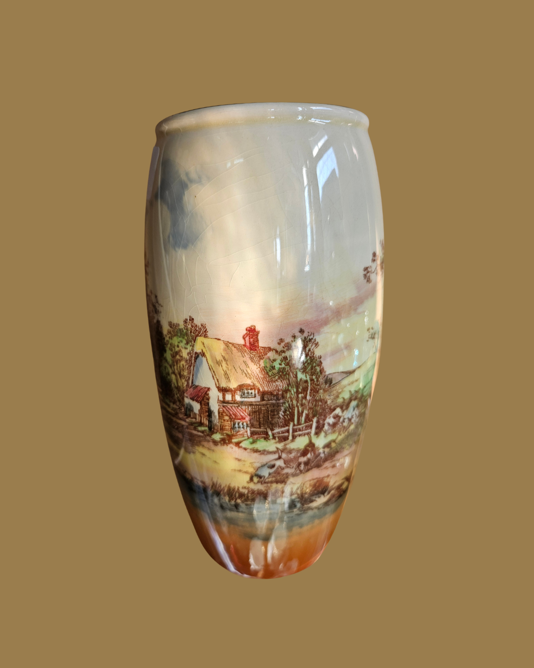 Royal Doulton Rustic England vase