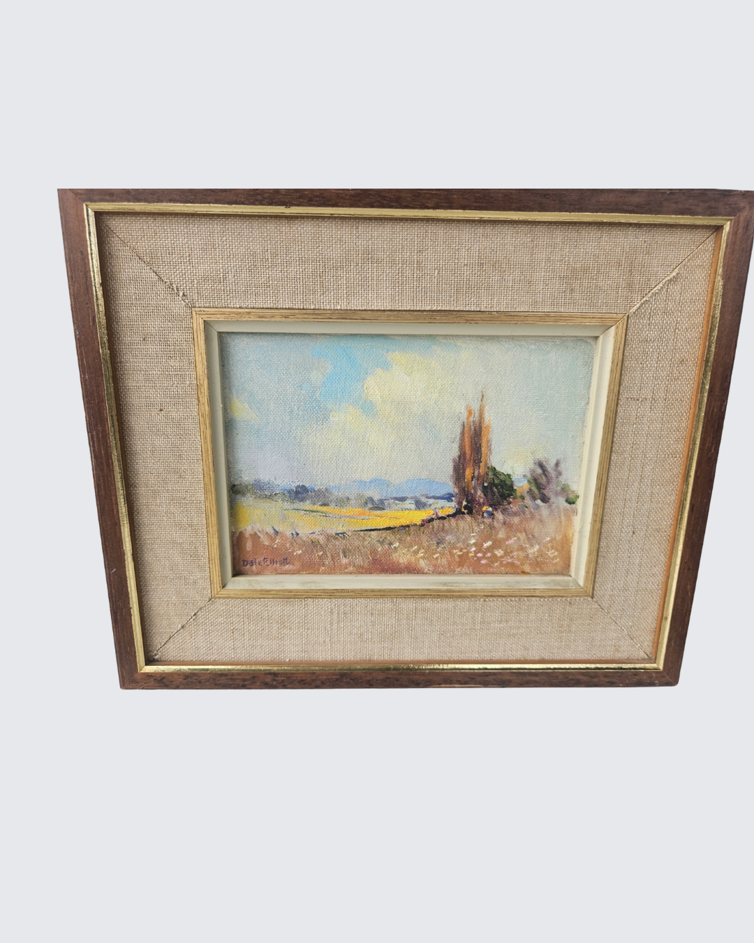 Small landscape painting by Dale Elliott
