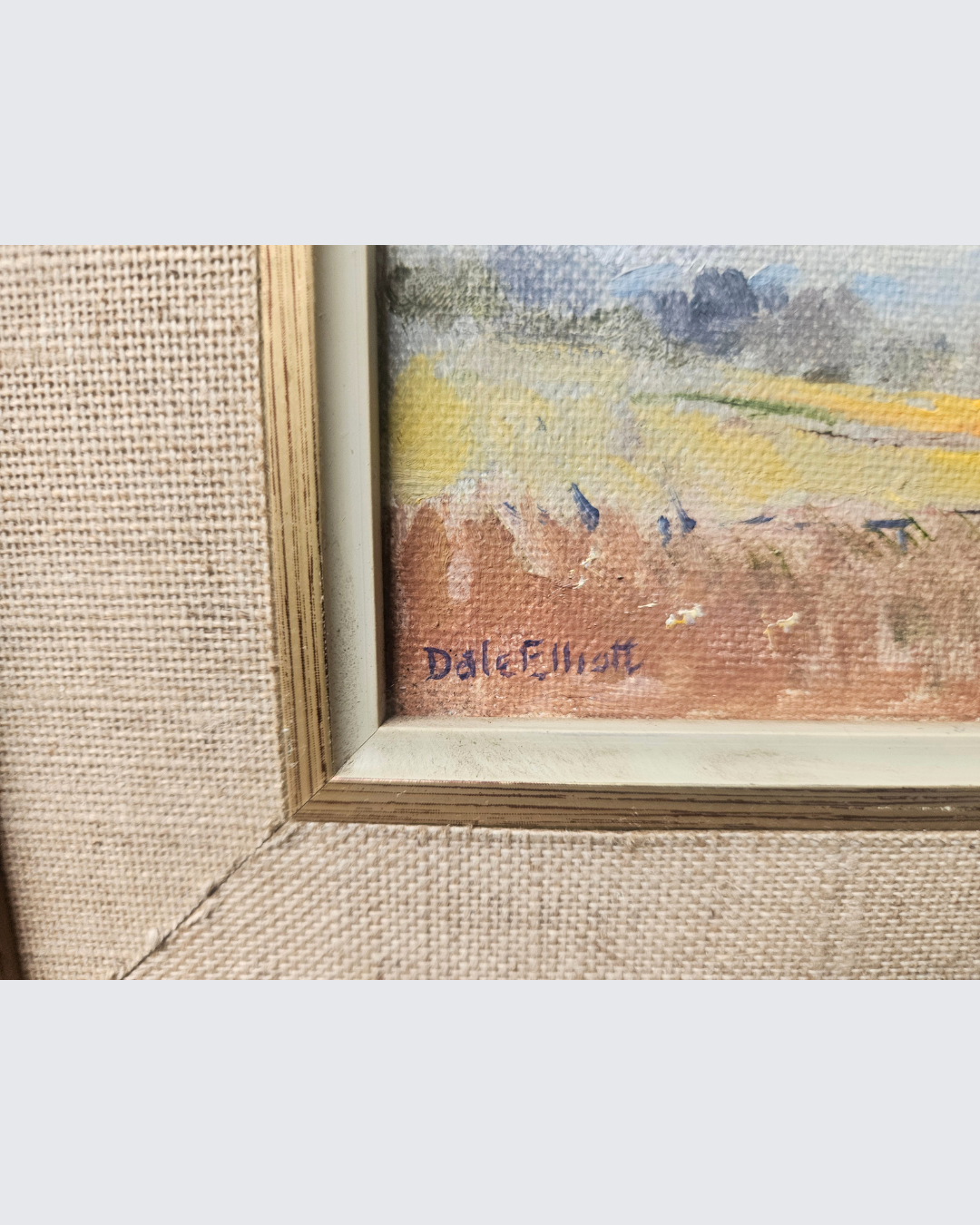 Small landscape painting by Dale Elliott
