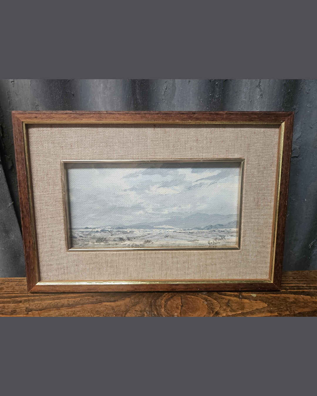 Small landscape painting by Archie van der Ploeg