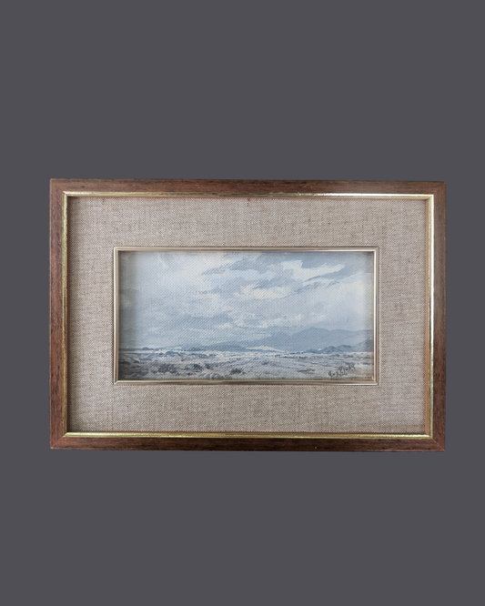 Small landscape painting by Archie van der Ploeg