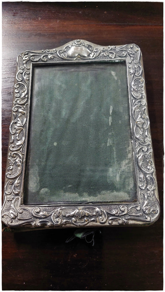 Hallmarked silver frame