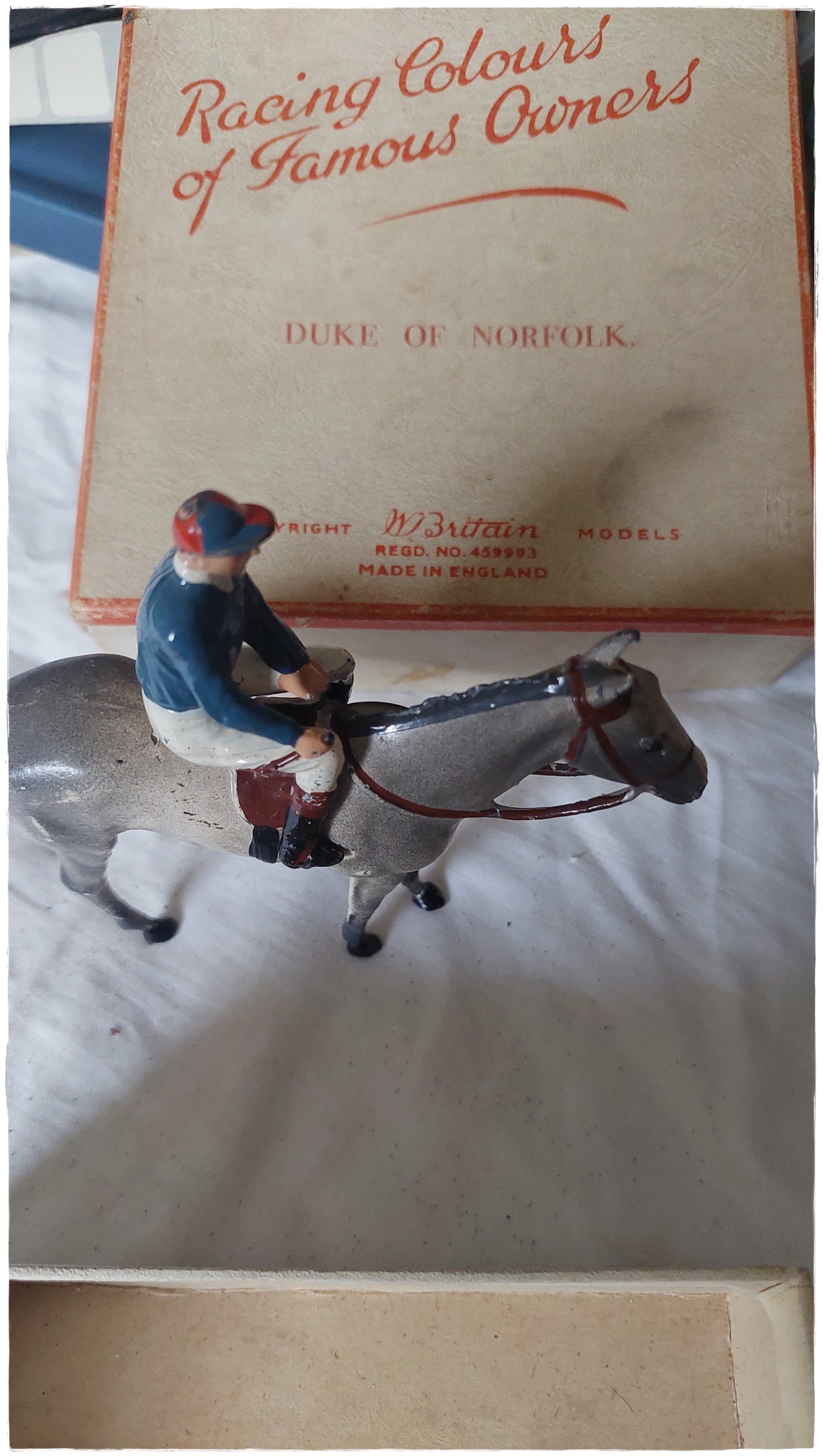M Britain Model Diecast Horse and Jockey