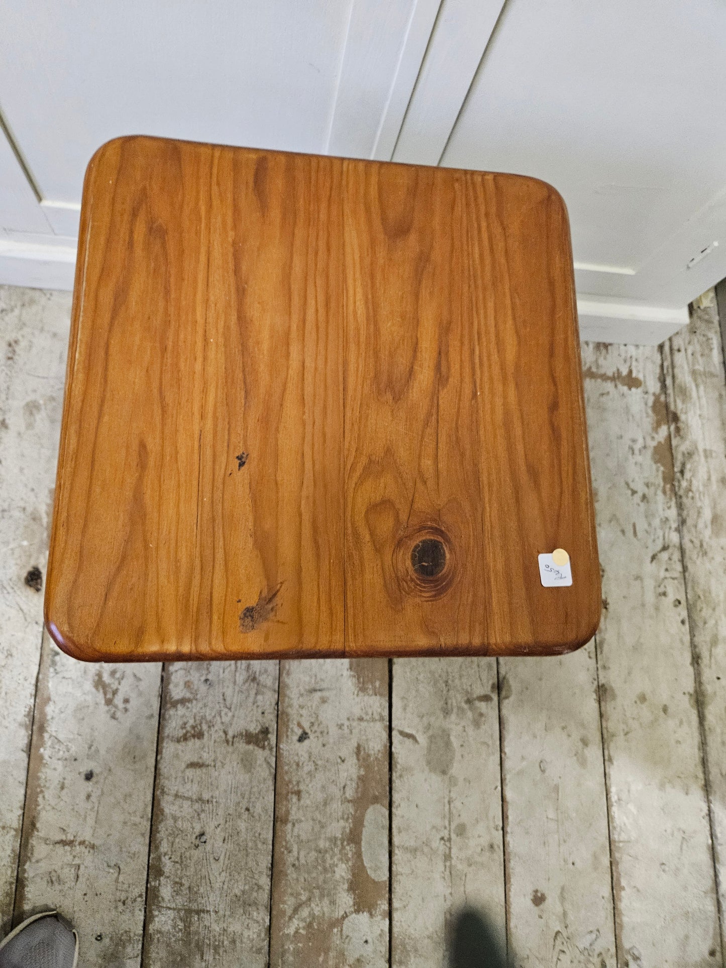 Small pine occasional table