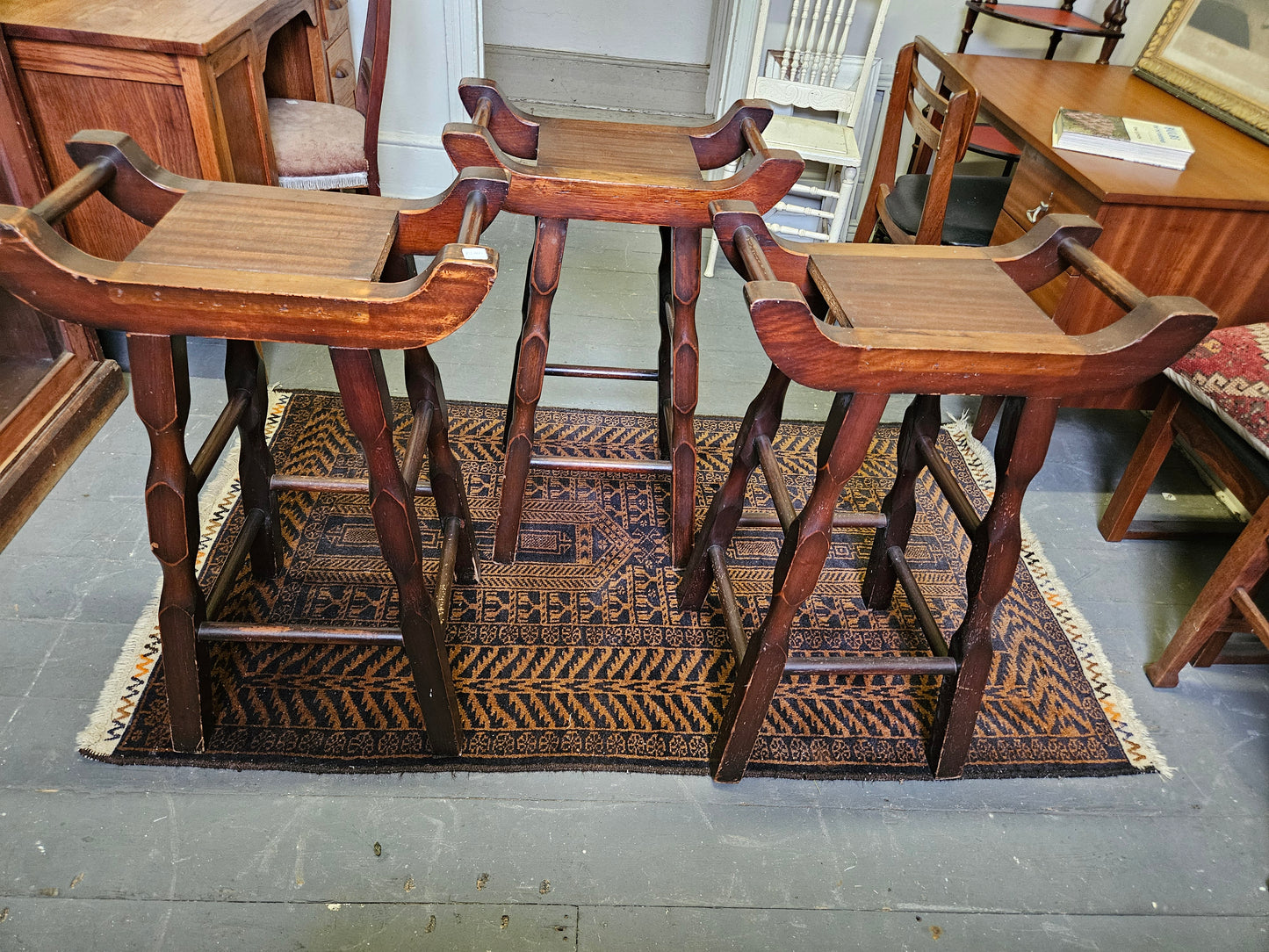 Set of 3 Bar Stools