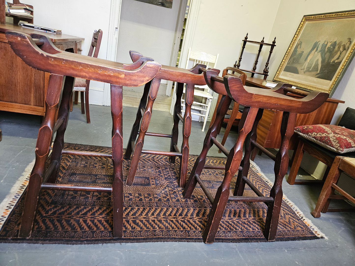 Set of 3 Bar Stools