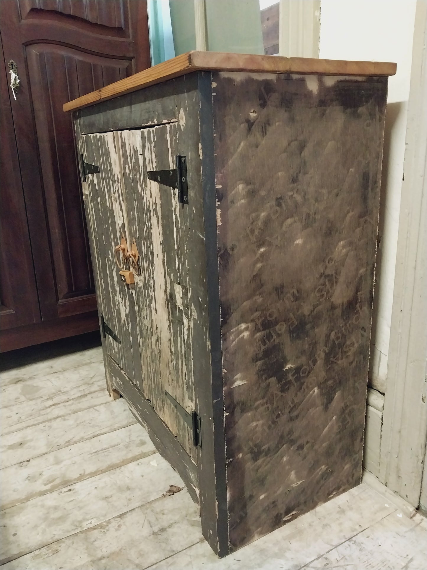 Rustic Grey cupboard